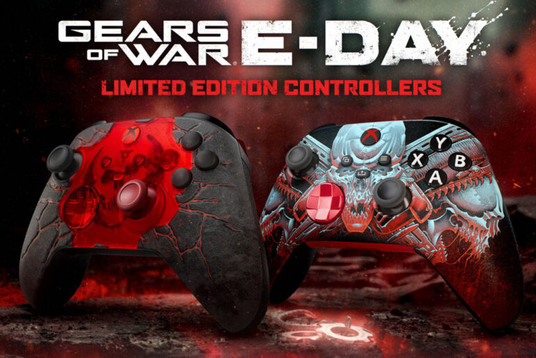 Gears of War: E-Day Limited Edition Xbox Controllers