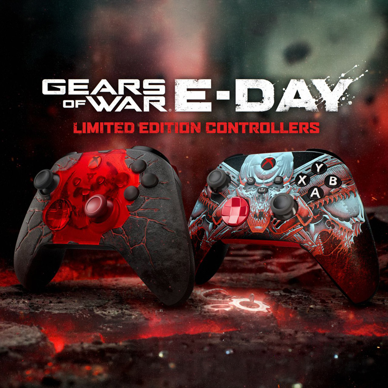 Gears of War: E-Day Limited Edition Xbox Controllers