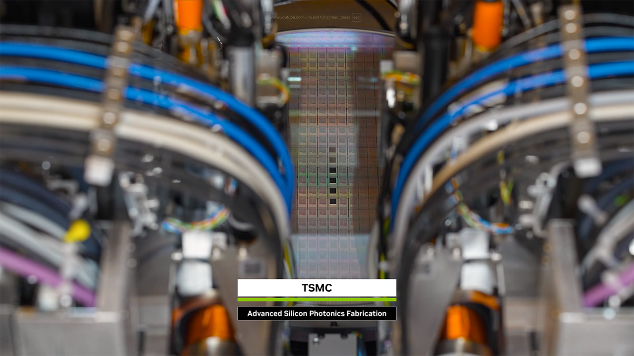 NVIDIA Spectrum-X Ethernet Photonics Production