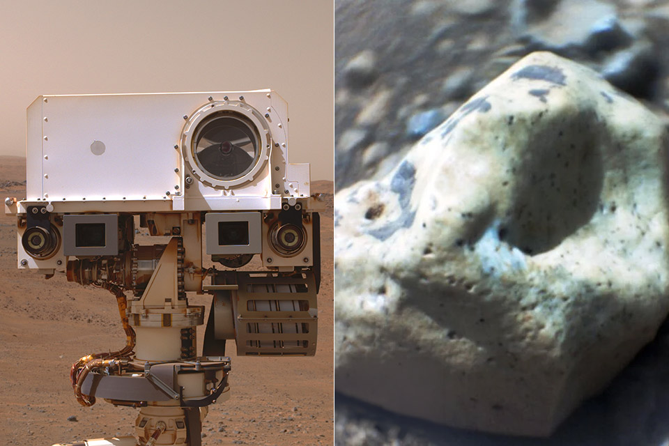 NASA Perseverance Mars Rover Gemstones Jezero Crater