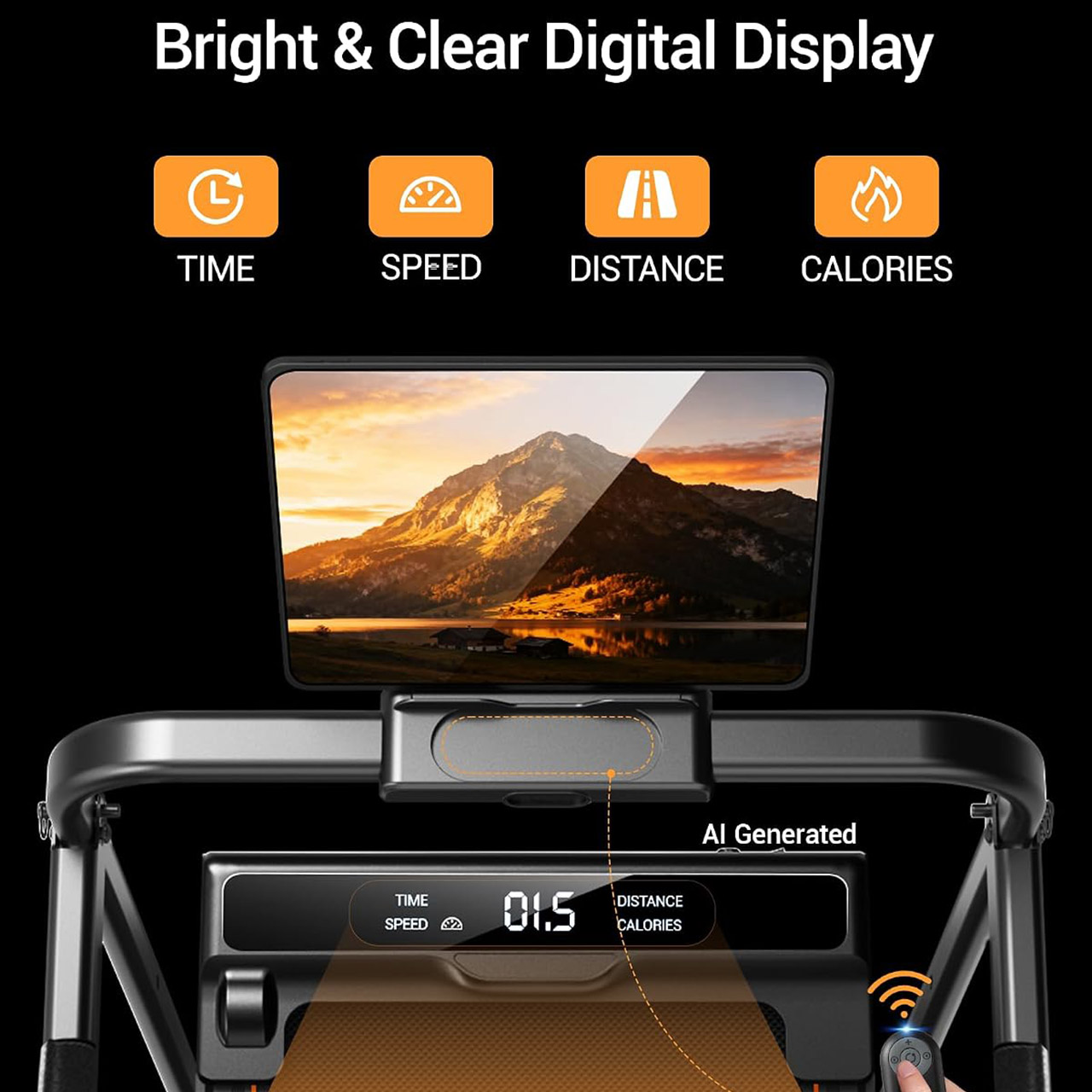 Cursor Fitness X5F 3-in-1 Under Desk Treadmill