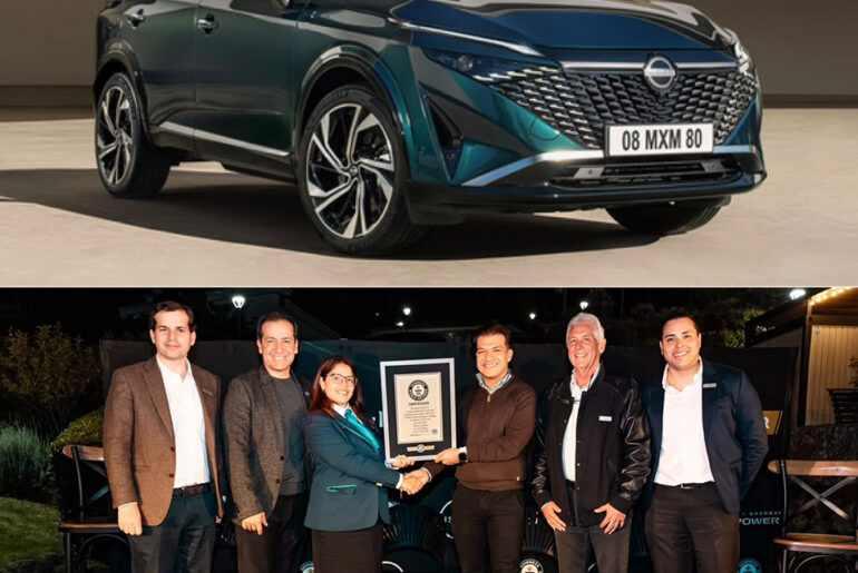 Nissan Qashqai e-Power Guinness World Record