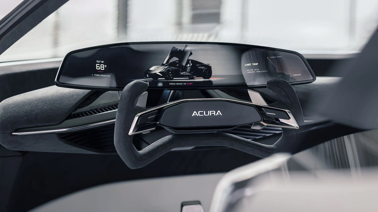 Acura Nexera Vision Concept Interior