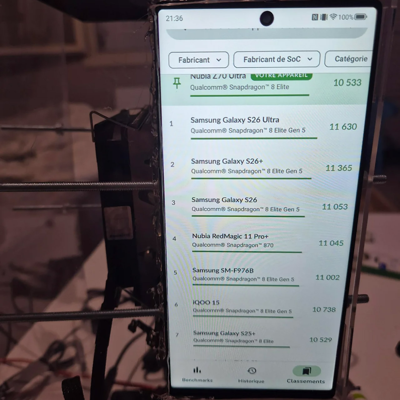 Nubia Z70 Ultra Smartphone Desktop PC Mod