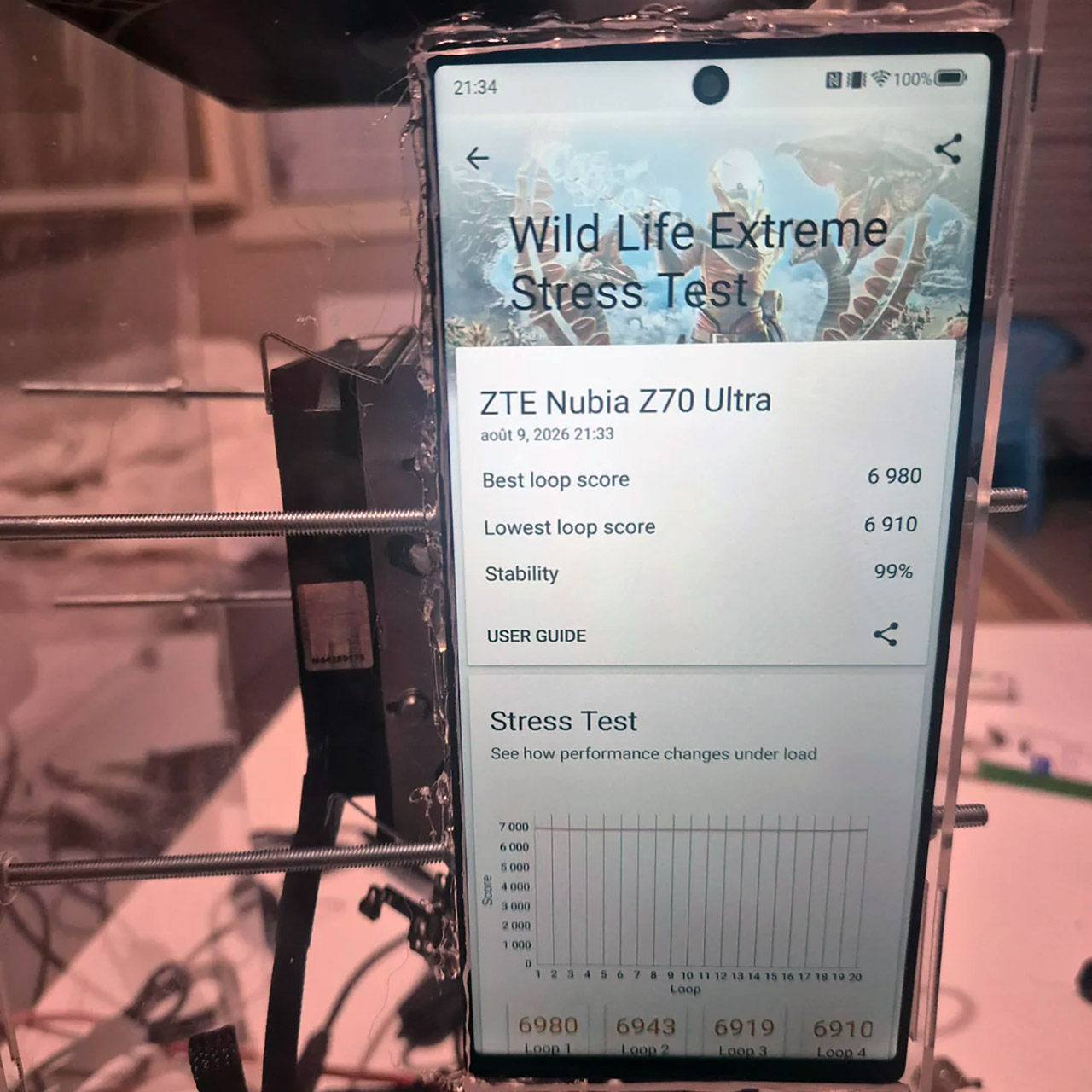 Nubia Z70 Ultra Smartphone Desktop PC Mod