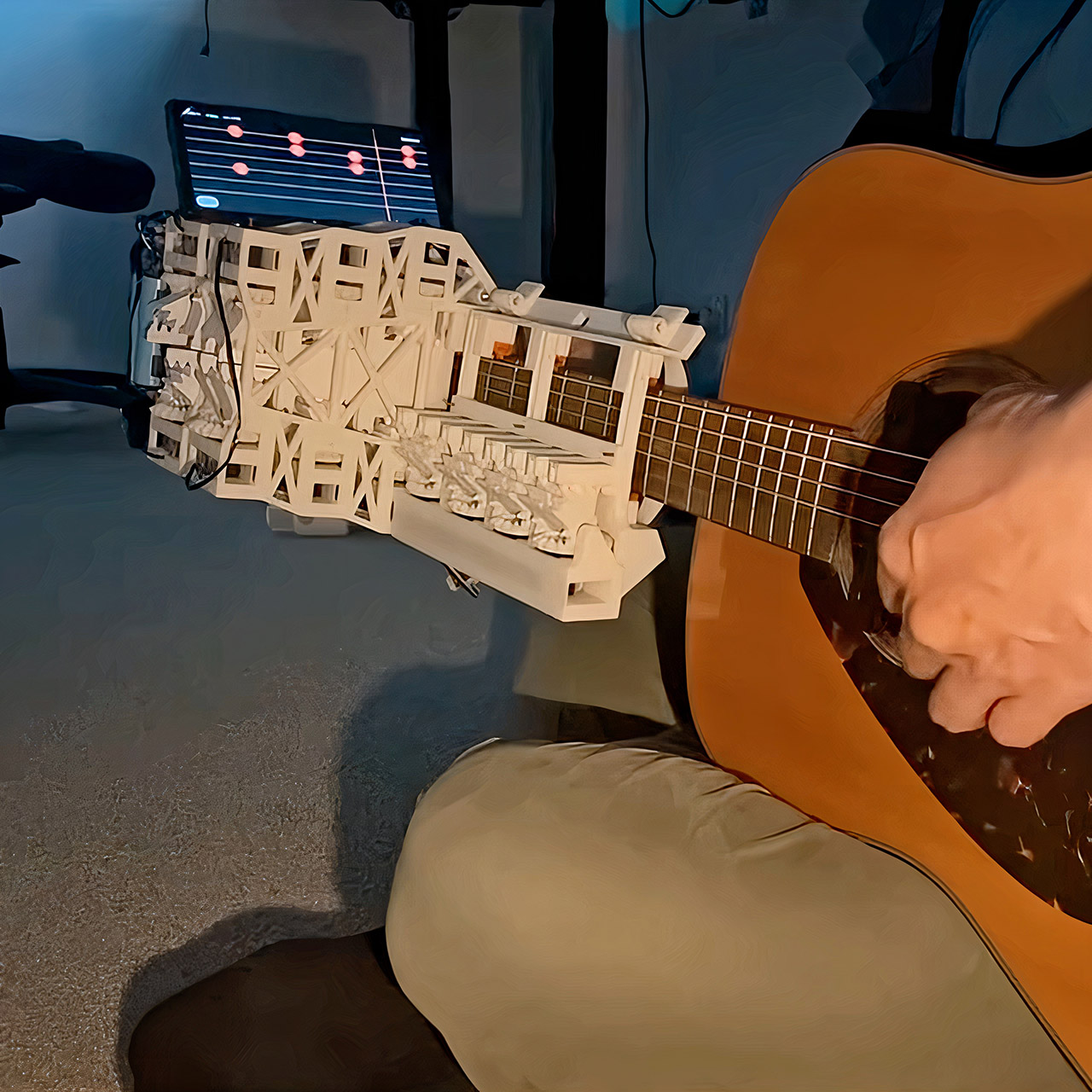 Guitar-Playing Robot MegCell Pulse