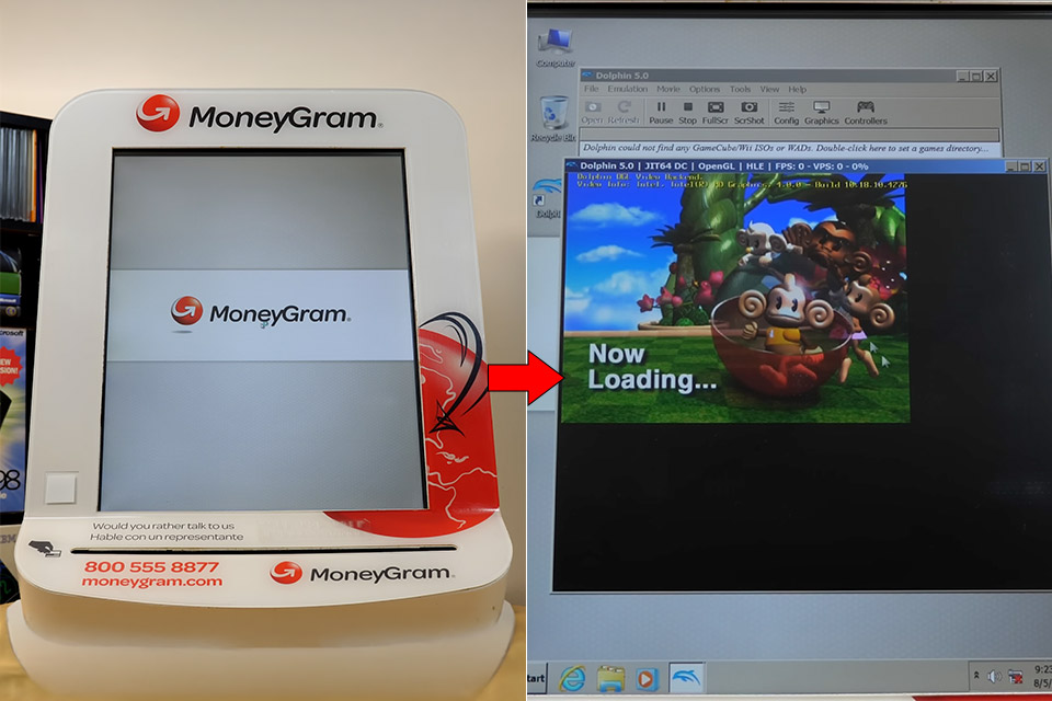 MoneyGram Kiosk PC Windows Teardown Computer