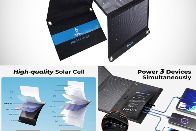 BigBlue 28W Solar Panel Charger