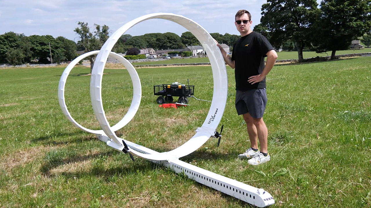 ProjectAir Giant Circle Plane Wing Project