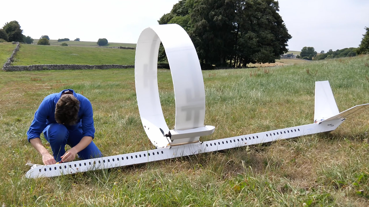 ProjectAir Giant Circle Plane Wing Project