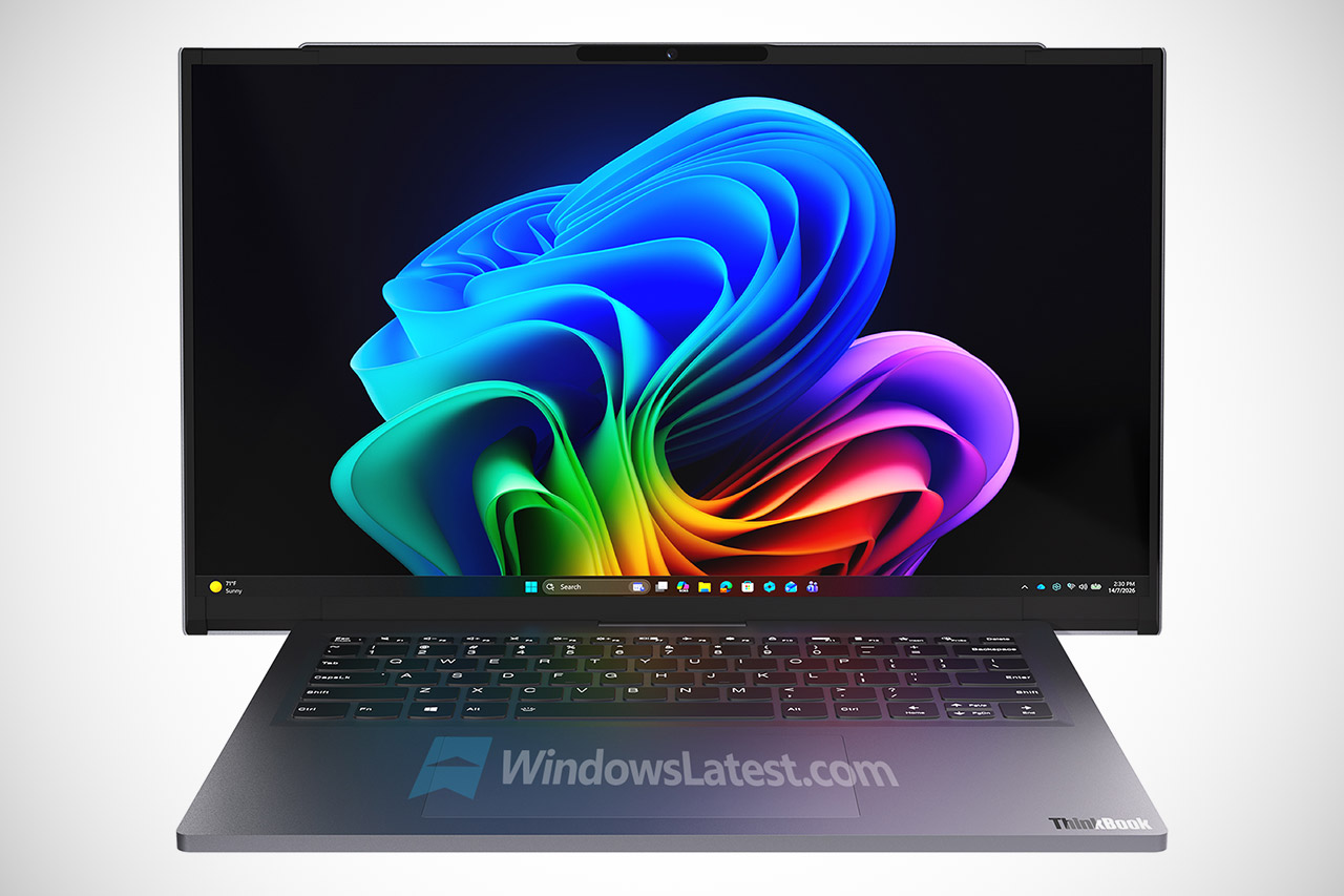 Lenovo ThinkBook Horizontally Expanding Screen Project Swan
