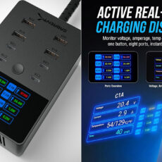 SABRENT VOLTIK 8-Port USB Charging Station 252W