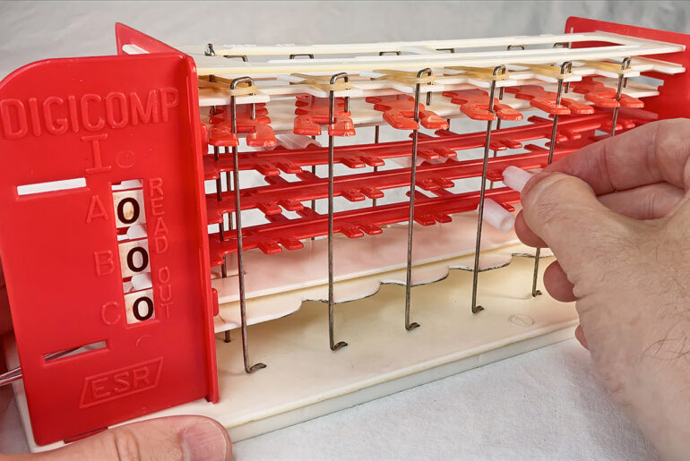 Digi-Comp 1 Mechanical Computer 1963