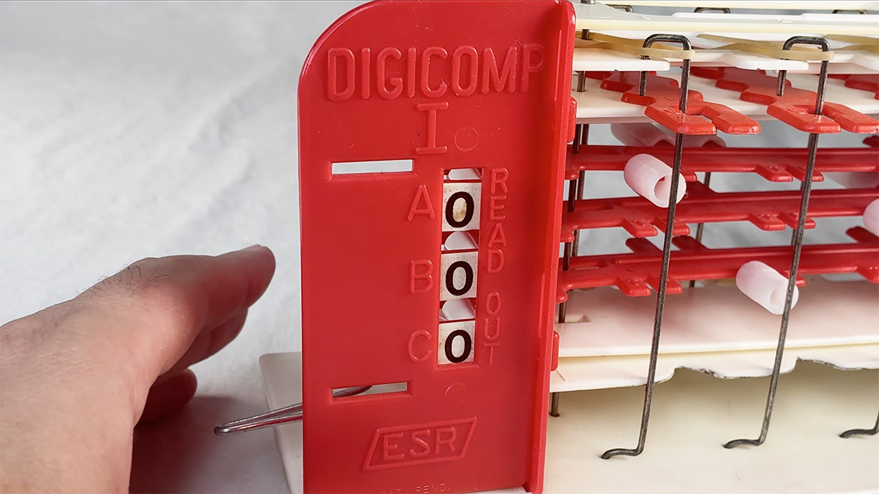 Digi-Comp 1 Mechanical Computer 1963