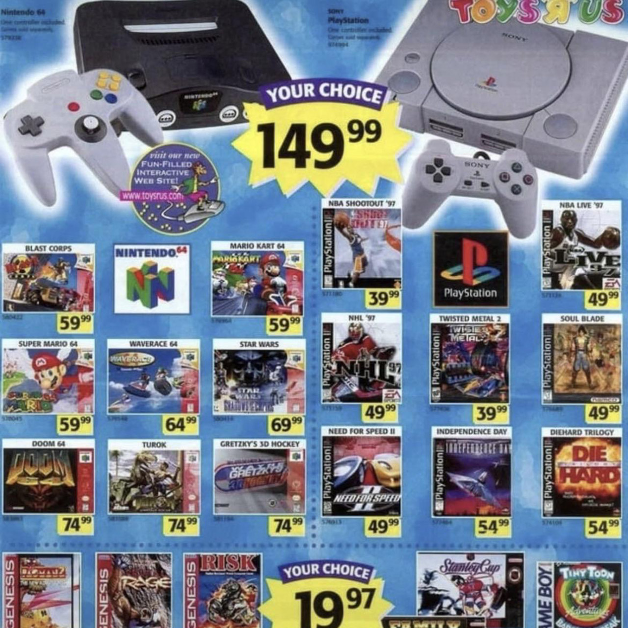 Nintendo N64 Launch Hype 1996 Ad