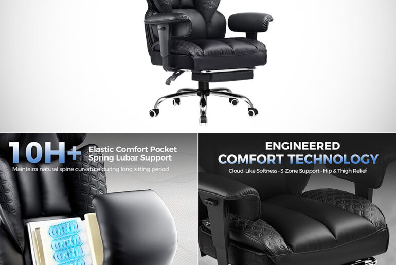 GTPLAYER Big and Tall Gaming Chair