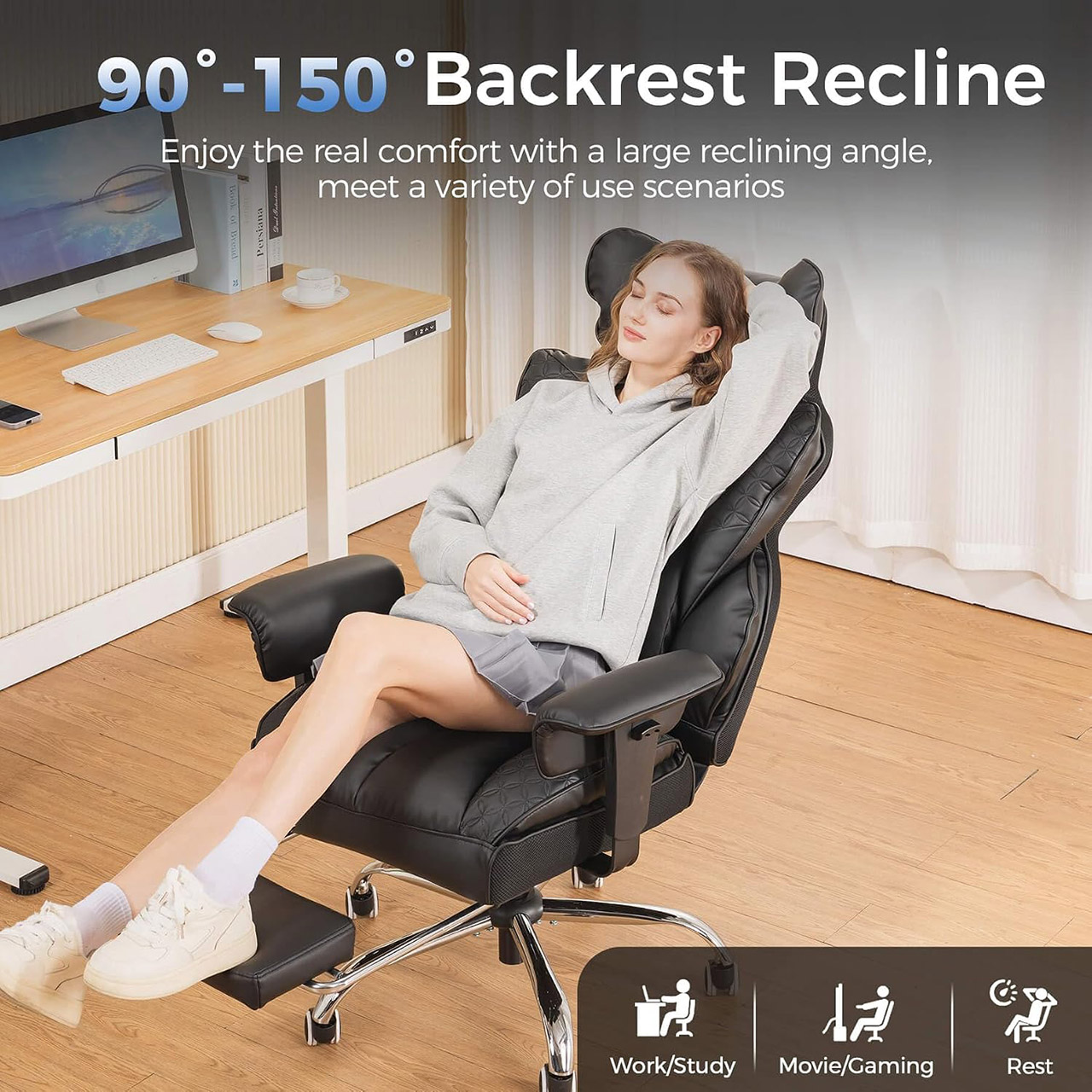 GTPLAYER Big and Tall Gaming Chair