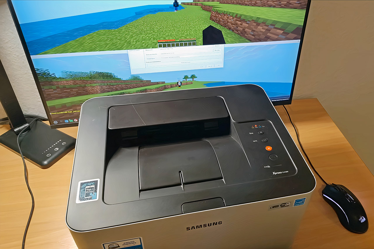 Minecraft Server Samsung Laser Printer
