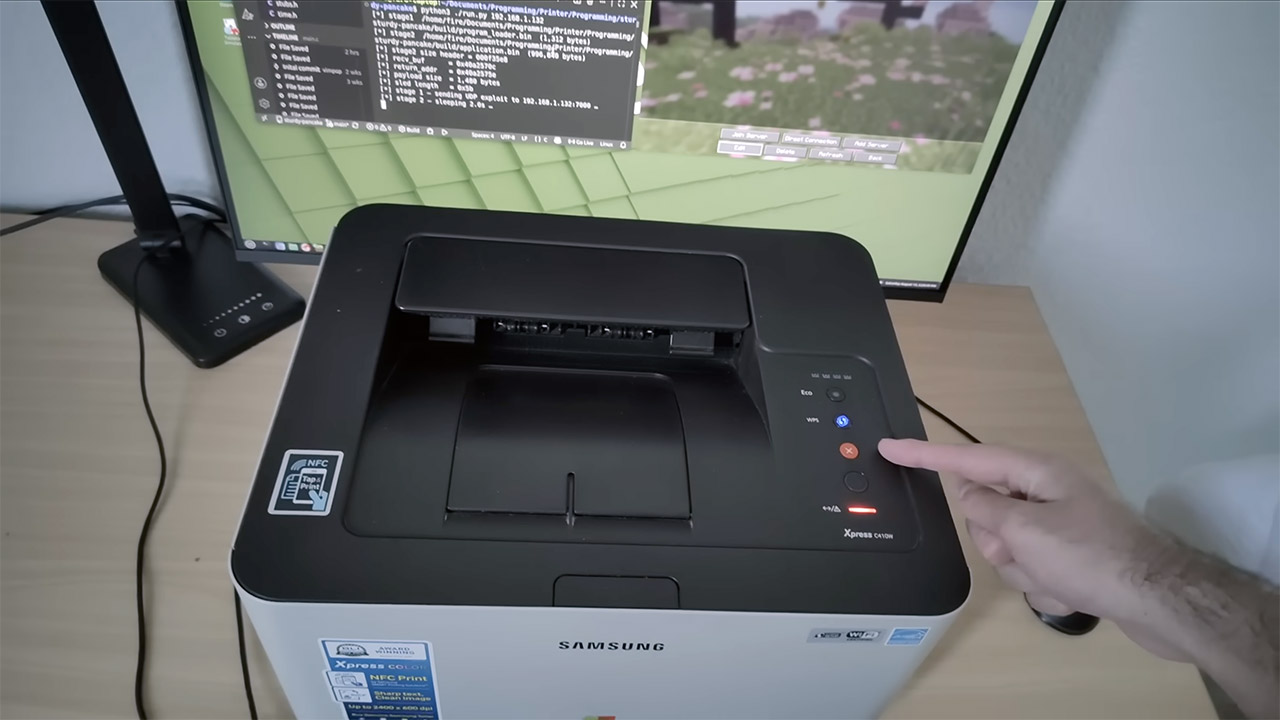 Minecraft Server Samsung Laser Printer