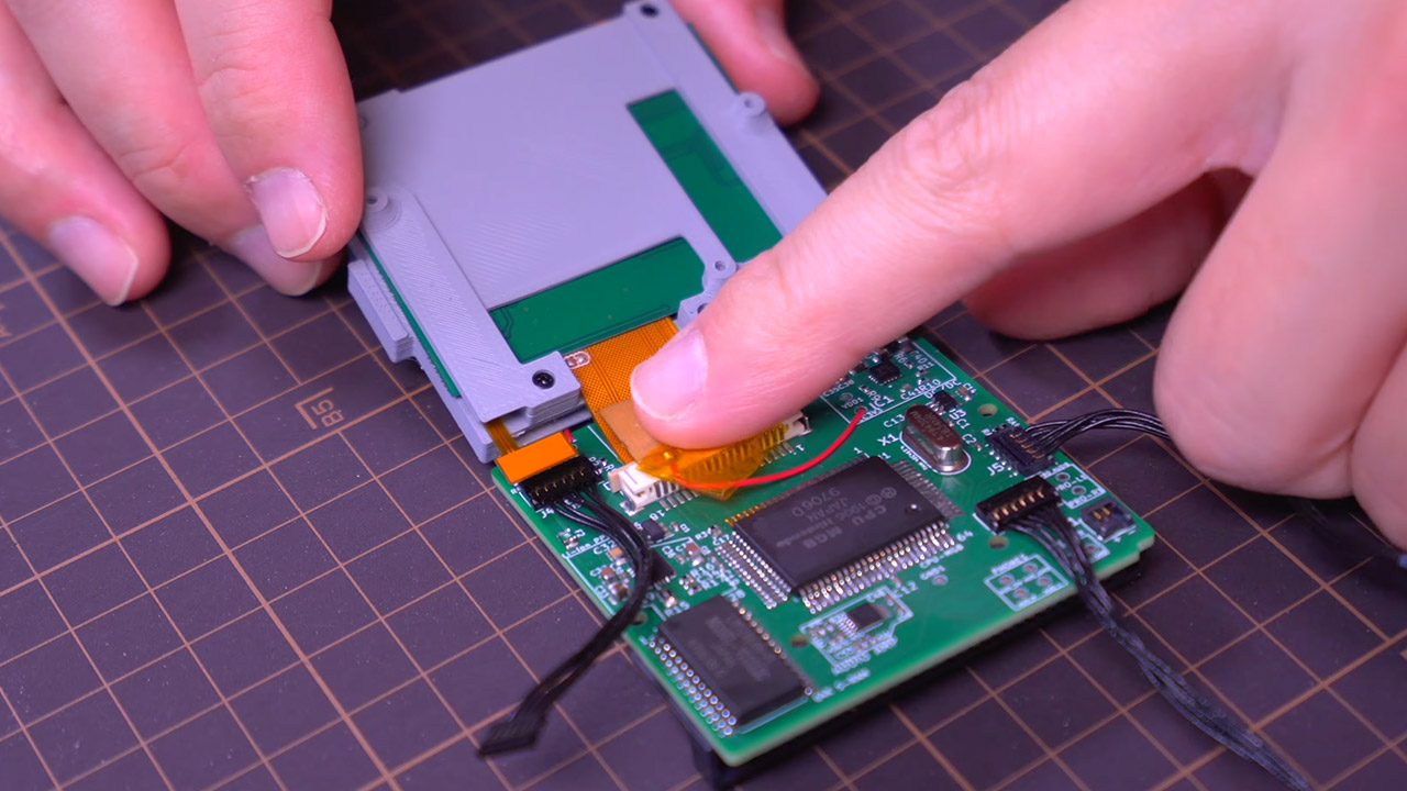 LEGO Game Boy Functional Handheld Mod