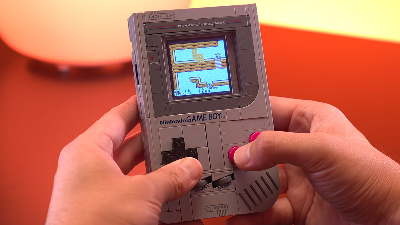 LEGO Game Boy Functional Handheld Mod