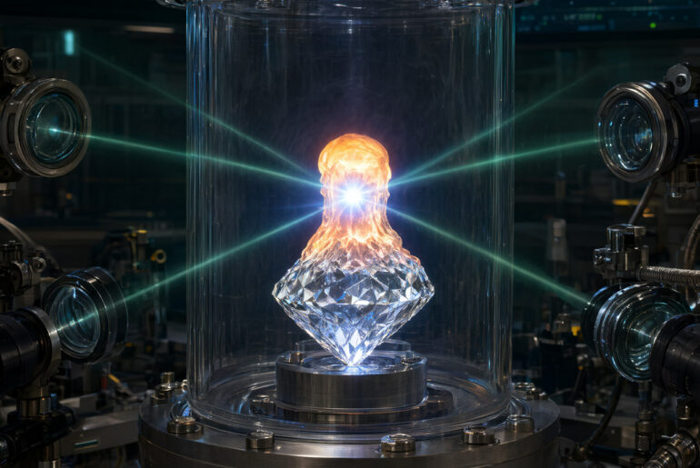 Lawrence Livermore National Laboratory LLNL Melting Diamond