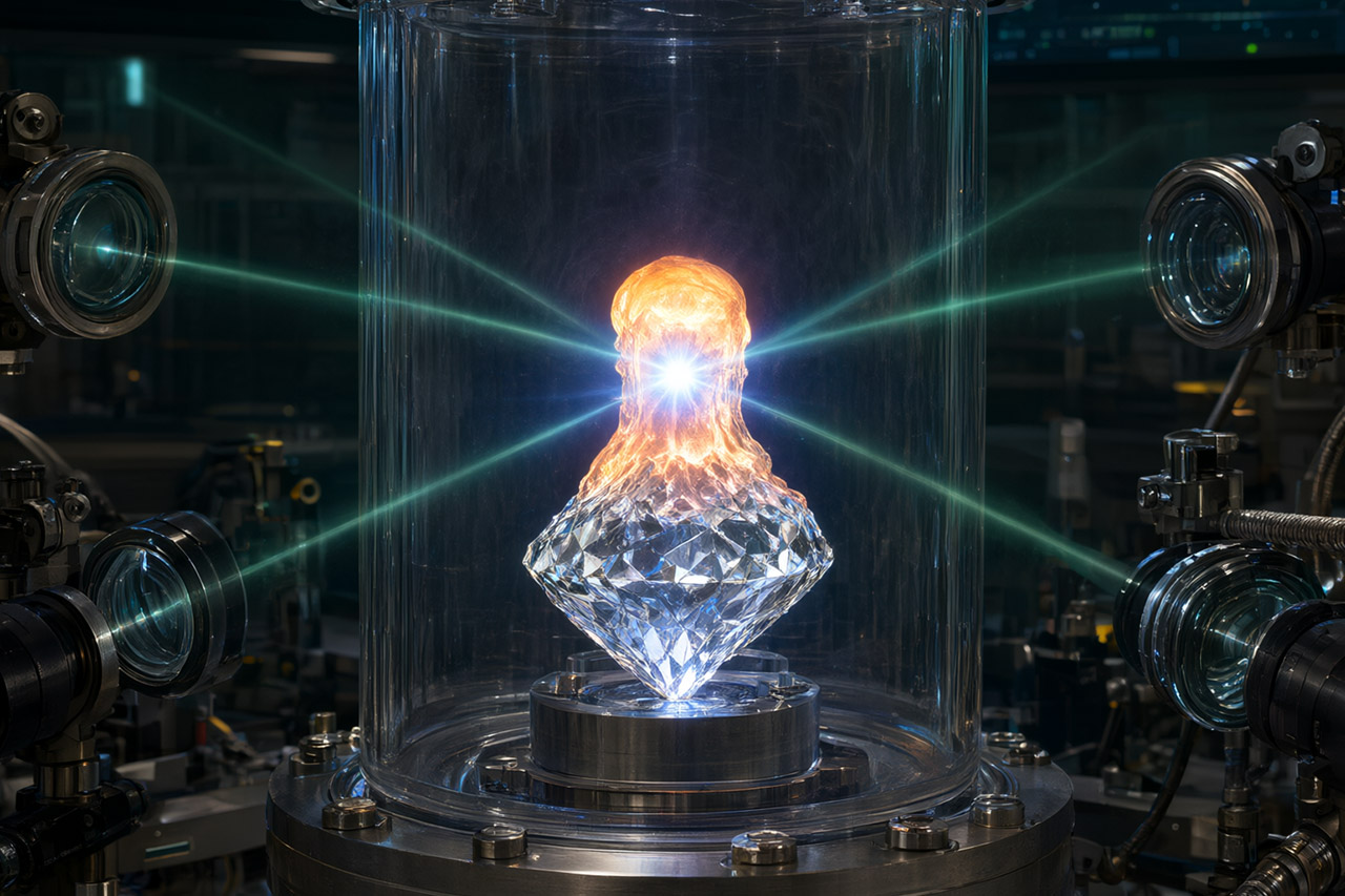Lawrence Livermore National Laboratory LLNL Melting Diamond
