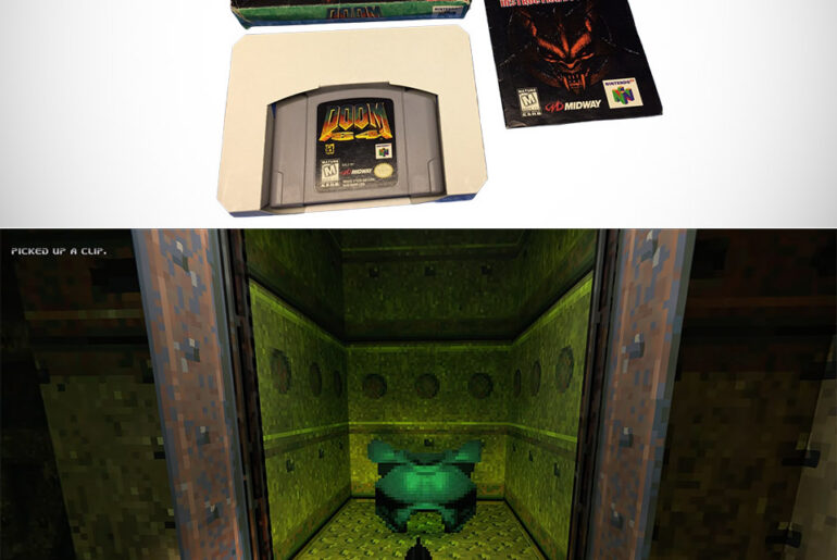 DOOM 64 Ray Traced Mod