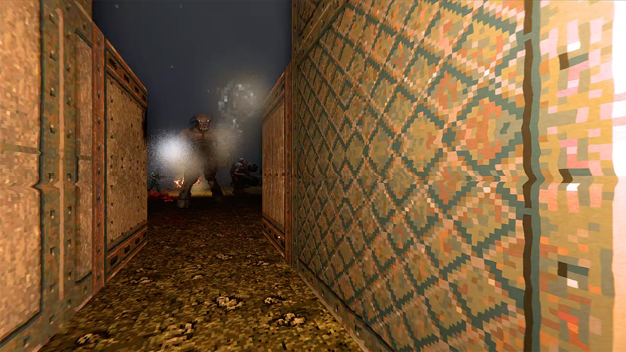 DOOM 64 Ray Traced Screenshot