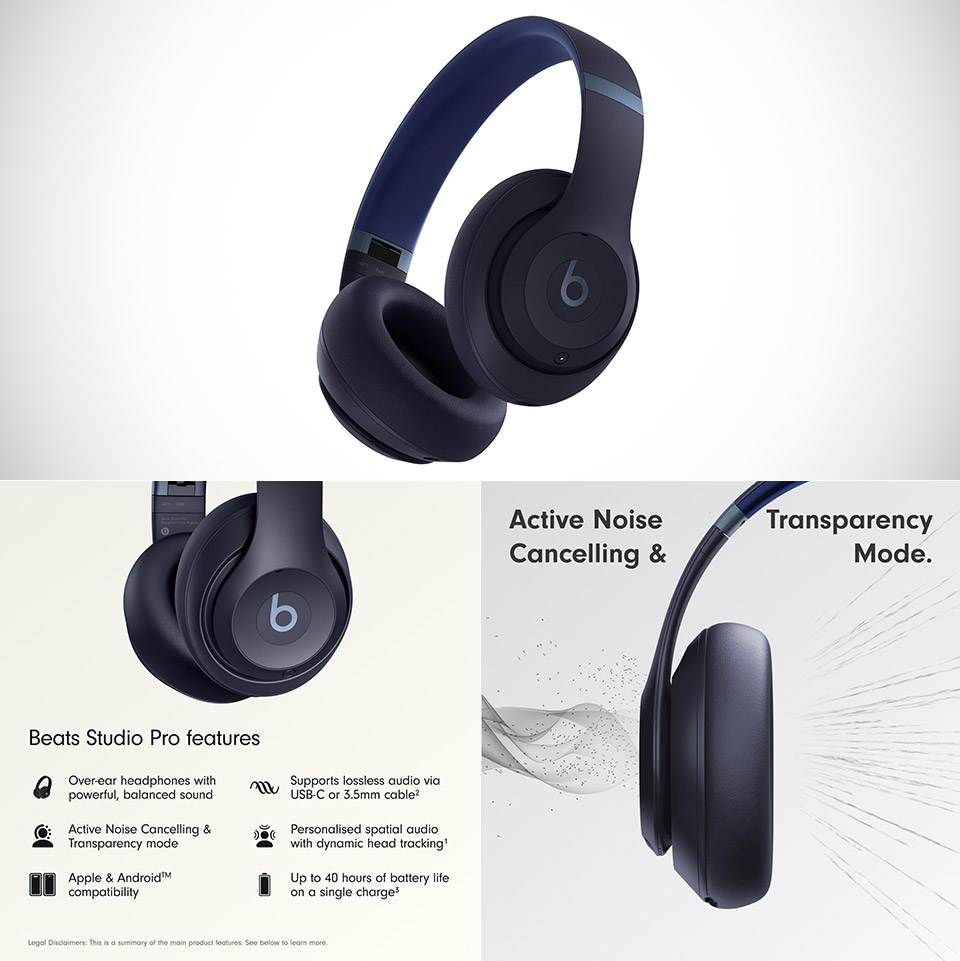 Beats Studio Pro Premium ANC Headphones 2026