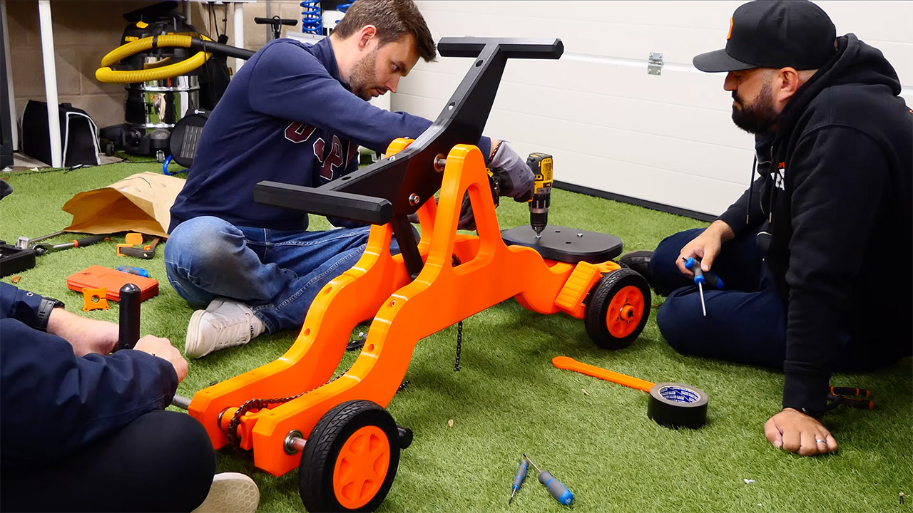 3D-Printed Railway Cart