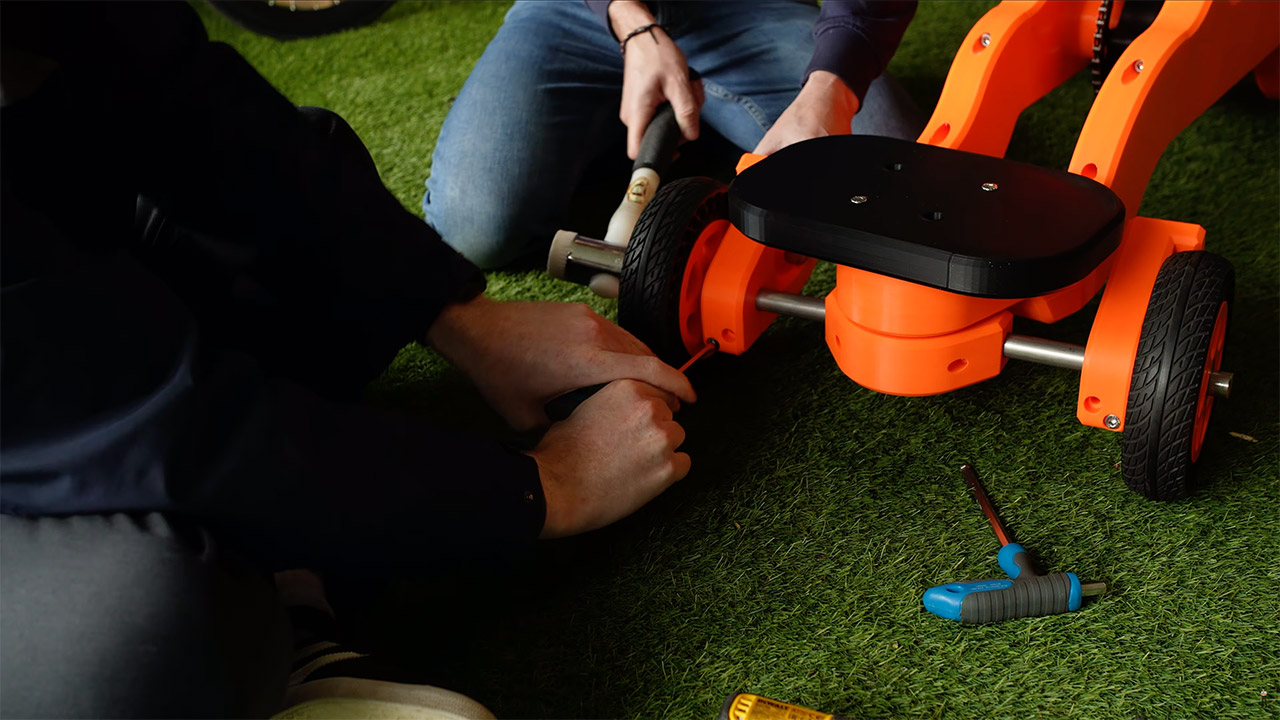 3D-Printed Railway Cart