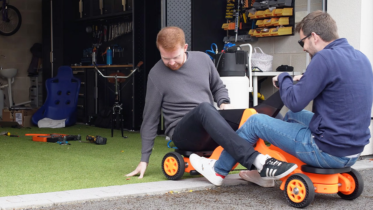 3D-Printed Railway Cart