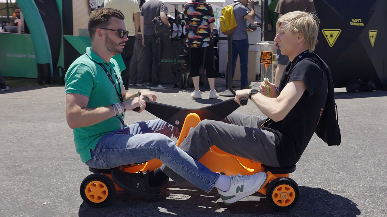3D-Printed Railway Cart