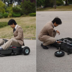 DIY Mazda Suitcase Car