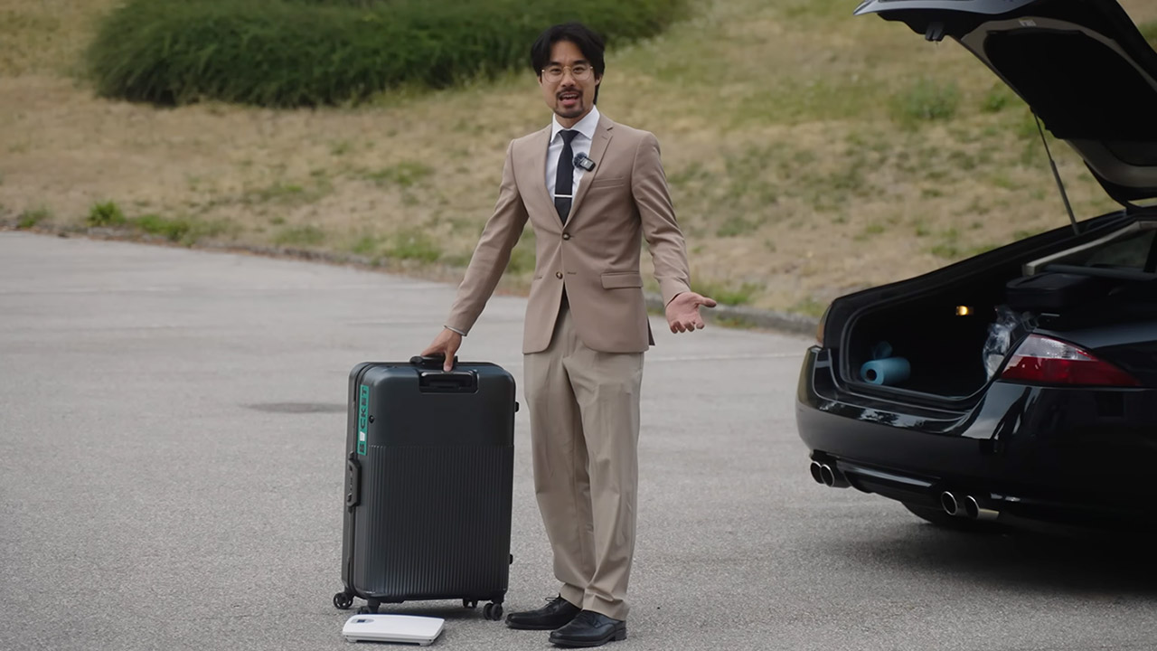 DIY Mazda Suitcase Car