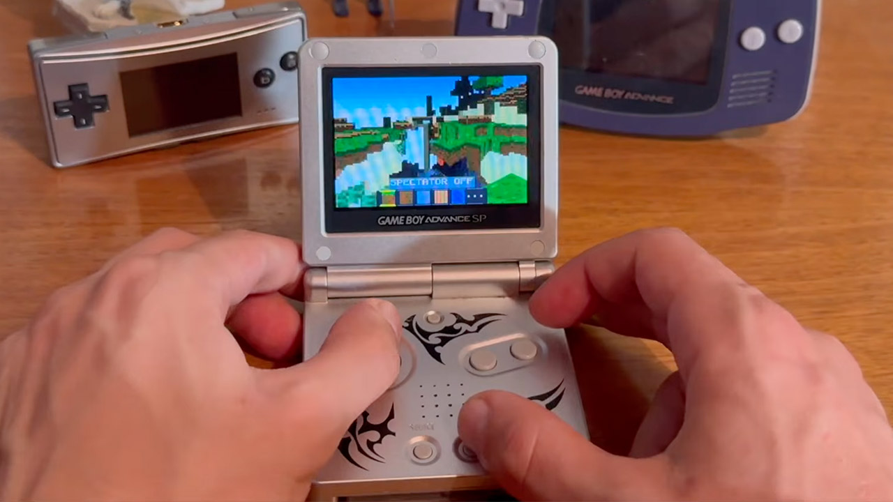 Minecraft Super Nintendo Famicom Port