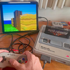 Minecraft Super Nintendo Famicom Port