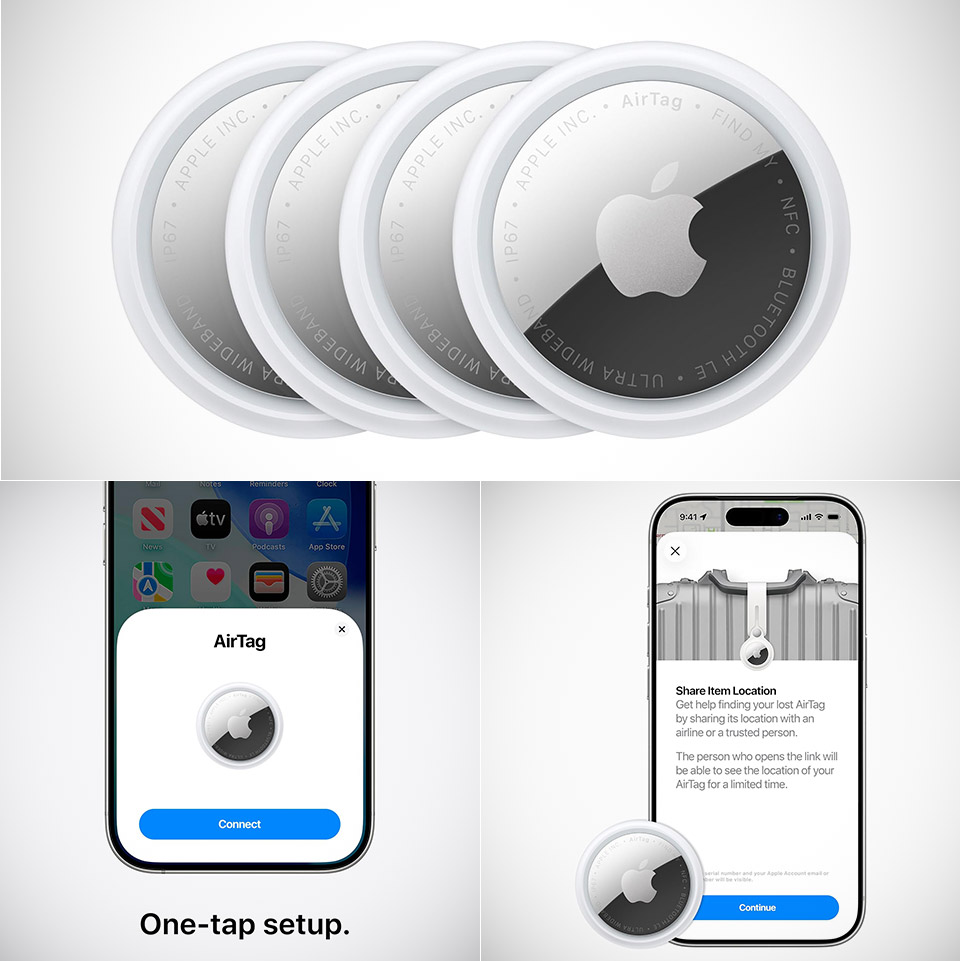 Apple AirTag 2nd Gen 4-Pack