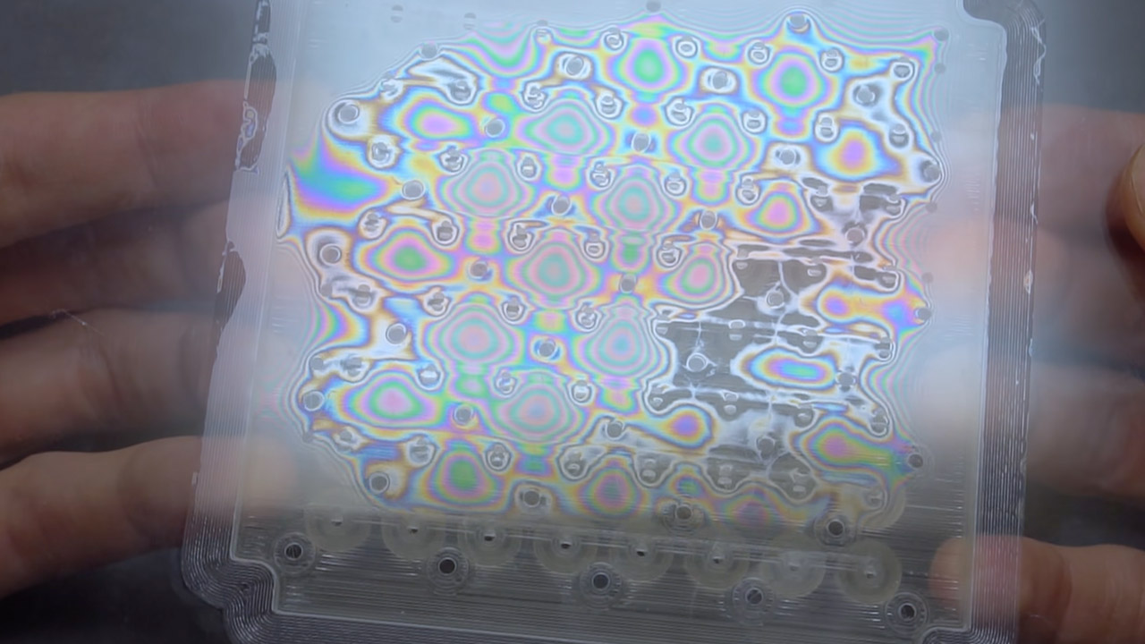 Air-Powered 64 Pixel Screen