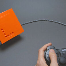 Air-Powered 64 Pixel Screen