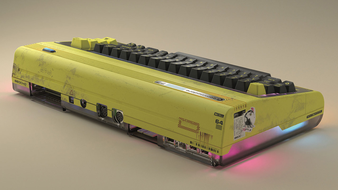 Commodore 77 Cyberpunk 2077 Edition Gamescom