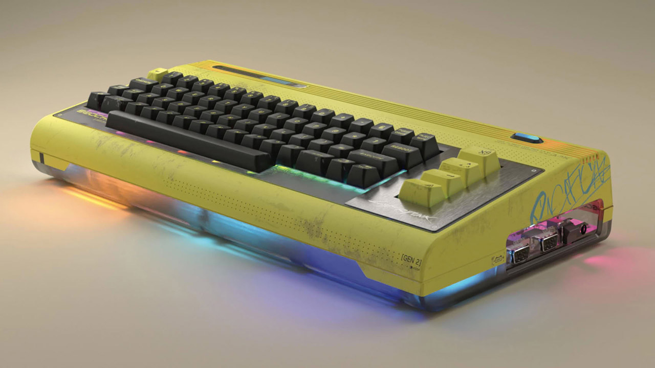 Commodore 77 Cyberpunk 2077 Edition Gamescom