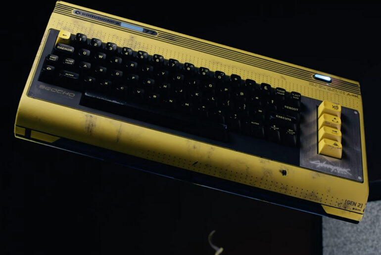 Commodore 77 Cyberpunk 2077 Edition Gamescom