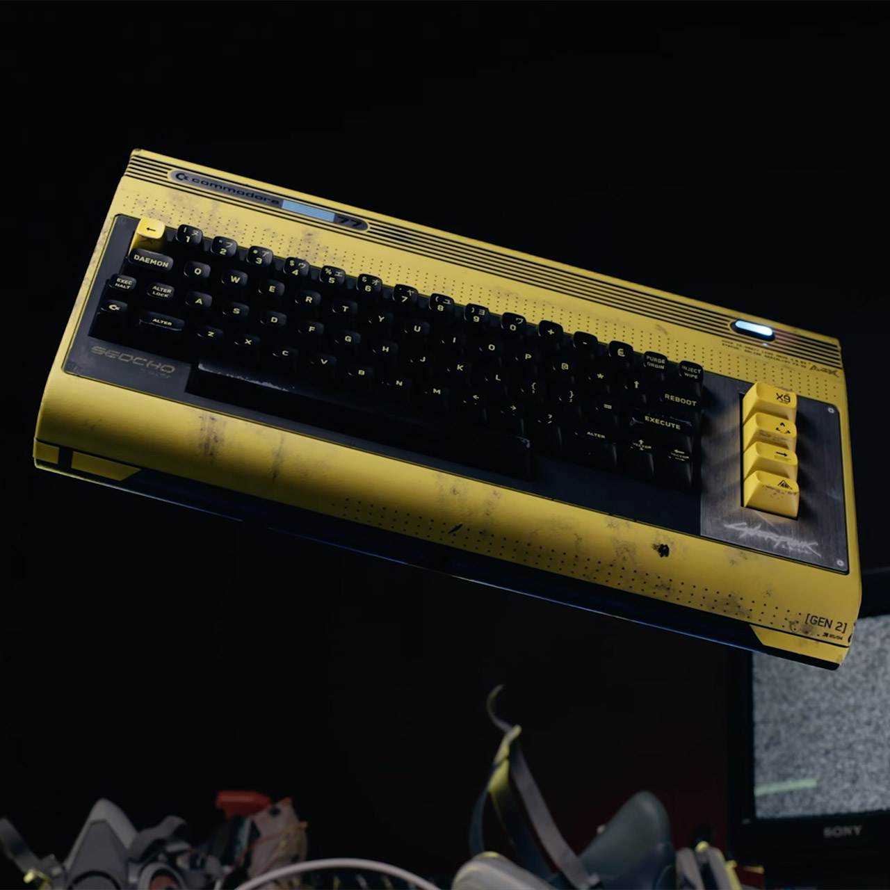 Commodore 77 Cyberpunk 2077 Edition Gamescom