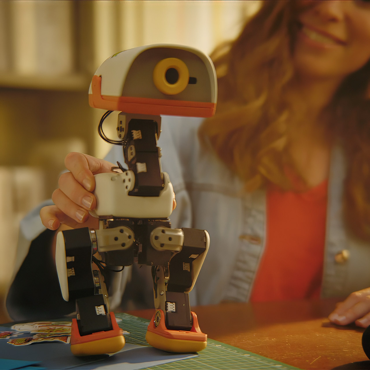Hugging Face Pollen Robotics Microduck Robot