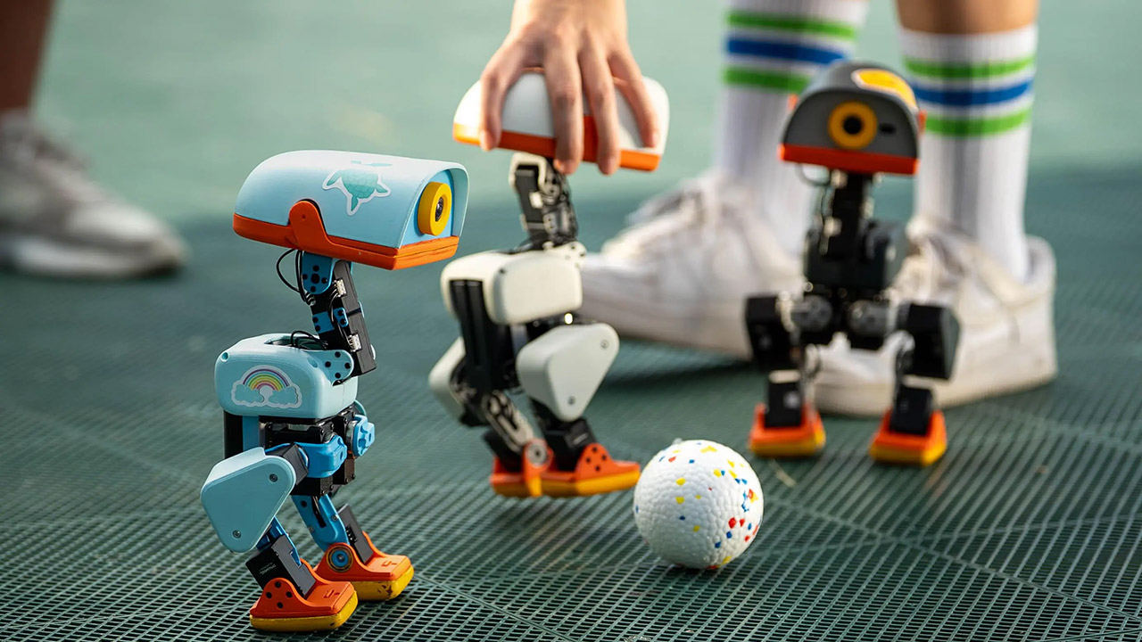 Hugging Face Pollen Robotics Microduck Robot