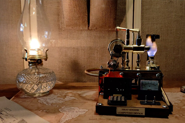 Fire-Powered Computer Box