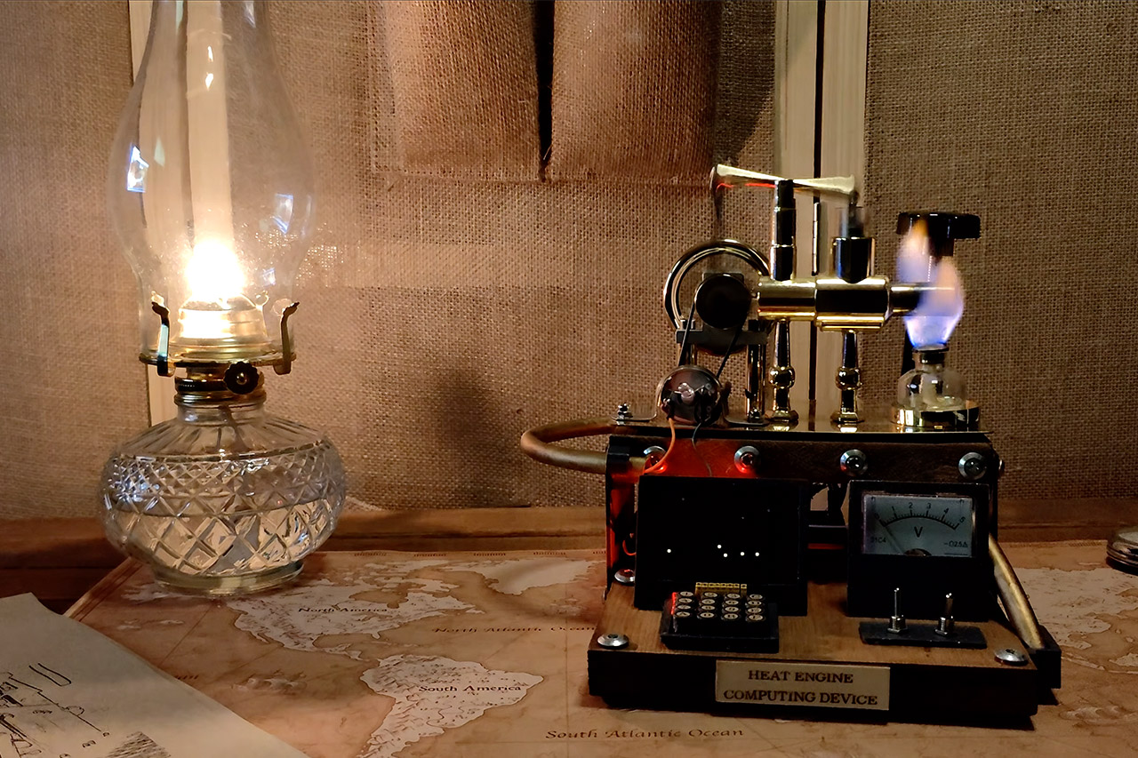 Fire-Powered Computer Box