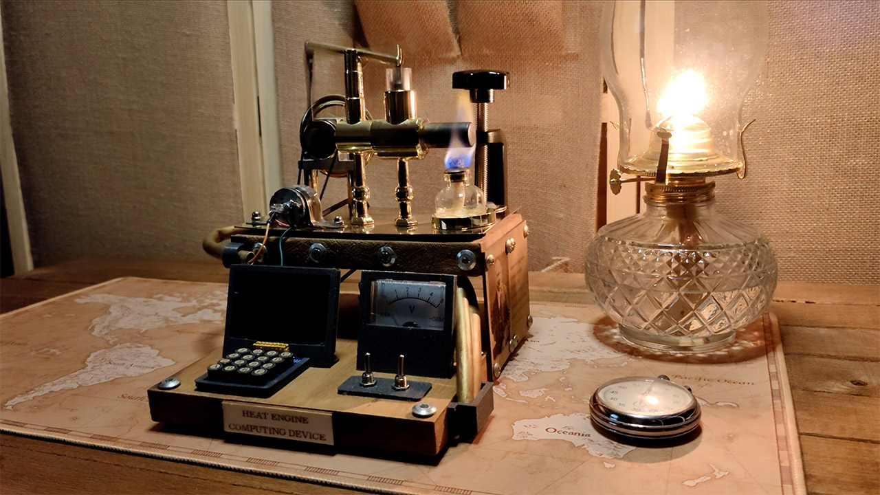 Fire-Powered Computer Box